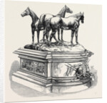 Centre Ornament for the Mess Table of the 17th Lancers 1869 by Anonymous