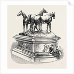 Centre Ornament for the Mess Table of the 17th Lancers 1869 by Anonymous