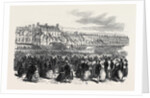 Launch of a Life Boat at Weymouth 1869 by Anonymous