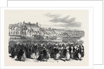 Launch of a Life Boat at Weymouth 1869 by Anonymous