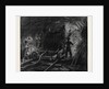 The New Overland Route to India and the Railway Tunnel of the Alps: Boring Machine in the Second Working Gallery 1869 by Anonymous