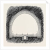 The New Overland Route to India and the Railway Tunnel of the Alps: Transverse Section of the Tunnel 1869 by Anonymous