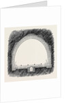 The New Overland Route to India and the Railway Tunnel of the Alps: Transverse Section of the Tunnel 1869 by Anonymous