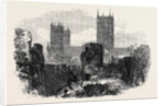 Ruins of the Bishop's Old Palace Lincoln 1869 UK by Anonymous