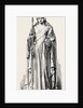 Statue of the Queen at Canterbury Cathedral 1869 by Anonymous