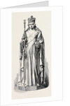 Statue of the Queen at Canterbury Cathedral 1869 by Anonymous