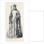 Statue of the Queen at Canterbury Cathedral 1869 by Anonymous