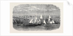 Fetes of the Viceroy of Egypt: Regatta at Ismailia on Lake Timsah 1869 by Anonymous