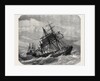 The Late Collision Off the Lizard: H.M.S. Terrible Towing the Calcutta Into Plymouth 1869 by Anonymous