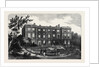 The Hunting Disaster in Yorkshire: Newby Hall the Seat of Lady Mary Vyner Near the Scene of the Calamity 1869 by Anonymous