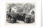 The Hunting Disaster in Yorkshire: The Funeral of Sir Charles Slingsby at Knaresborough 1869 by Anonymous