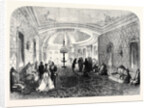 The Prince and Princess of Wales in Egypt: The Palace of Esbekieh Cairo Egypt 1869 by Anonymous