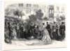 The Prince and Princess of Wales in Egypt: Reception of Their Royal Highnesses by the Viceroy of Egypt at Cairo 1869 by Anonymous