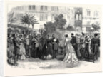 The Prince and Princess of Wales in Egypt: Reception of Their Royal Highnesses by the Viceroy of Egypt at Cairo 1869 by Anonymous