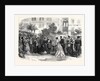 The Prince and Princess of Wales in Egypt: Reception of Their Royal Highnesses by the Viceroy of Egypt at Cairo 1869 by Anonymous
