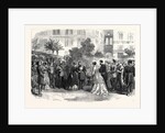 The Prince and Princess of Wales in Egypt: Reception of Their Royal Highnesses by the Viceroy of Egypt at Cairo 1869 by Anonymous