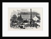 Scene of the Recent Accident at South Woodside Kelvinbridge Glasgow 1869 by Anonymous