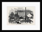 Scene of the Recent Accident at South Woodside Kelvinbridge Glasgow 1869 by Anonymous