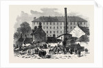 Scene of the Recent Accident at South Woodside Kelvinbridge Glasgow 1869 by Anonymous