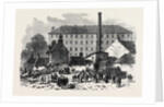 Scene of the Recent Accident at South Woodside Kelvinbridge Glasgow 1869 by Anonymous