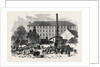 Scene of the Recent Accident at South Woodside Kelvinbridge Glasgow 1869 by Anonymous