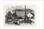 Scene of the Recent Accident at South Woodside Kelvinbridge Glasgow 1869 by Anonymous