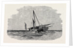 Suppression of the Slave Trade on the East Coast of Africa: The Cutter of H.M.S. Daphne Capturing a Slave-Dhow Off Brora 1869 by Anonymous