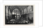 Demolition of the Old Dining Hall of the Inner Temple 1869 by Anonymous