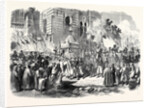 The Prince and Princess of Wales in Egypt: Procession of the Holy Carpet at Cairo 1869 by Anonymous