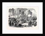 The Prince and Princess of Wales in Egypt: Procession of the Holy Carpet at Cairo 1869 by Anonymous