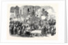 The Prince and Princess of Wales in Egypt: Procession of the Holy Carpet at Cairo 1869 by Anonymous