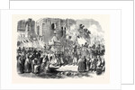 The Prince and Princess of Wales in Egypt: Procession of the Holy Carpet at Cairo 1869 by Anonymous