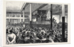 The Right of Meeting at Paris: M. Ducasse Speaking at the Salle Des Folies-Belleville 1869 France by Anonymous
