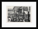 The Right of Meeting at Paris: M. Ducasse Speaking at the Salle Des Folies-Belleville 1869 France by Anonymous