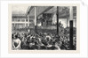 The Right of Meeting at Paris: M. Ducasse Speaking at the Salle Des Folies-Belleville 1869 France by Anonymous