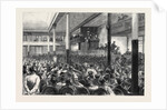 The Right of Meeting at Paris: M. Ducasse Speaking at the Salle Des Folies-Belleville 1869 France by Anonymous