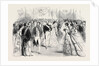 A State Ball at the Tuileries: Presentations to the Emperor and Empress Before the Ball Paris France 1869 by Anonymous