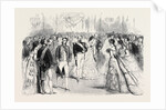 A State Ball at the Tuileries: Presentations to the Emperor and Empress Before the Ball Paris France 1869 by Anonymous