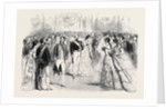 A State Ball at the Tuileries: Presentations to the Emperor and Empress Before the Ball Paris France 1869 by Anonymous
