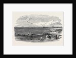 The Isthmus of Suez Maritime Canal: Lake Menzaleh 1869 by Anonymous