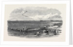 The Isthmus of Suez Maritime Canal: Lake Menzaleh 1869 by Anonymous