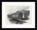 Machurda Village India with the Tomb of Captains Latouche and Hebbert Killed in Conflict with the Wagheers 1869 by Anonymous