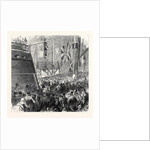 Launch of the Screw-Corvette Druid at Deptford Dockyard: Princess Louise Releasing the Dog-Shore UK 1869 by Anonymous