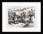 The Isthmus of Suez Maritime Canal: Labourers Removing Earth 1869 by Anonymous