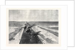 The Isthmus of Suez Maritime Canal Near Kantara 1869 by Anonymous