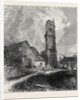 Ruins of the Tower of St. Issey Church Cornwall UK 1869 by Anonymous