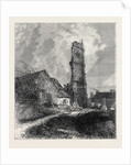 Ruins of the Tower of St. Issey Church Cornwall UK 1869 by Anonymous