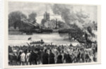 Oxford and Cambridge Universities Boat Race: The Start from Putney London UK 1869 by Anonymous
