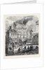 Explosion in the Place De La Sorbonne Paris France 1869 by Anonymous