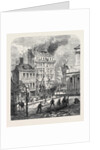 Explosion in the Place De La Sorbonne Paris France 1869 by Anonymous